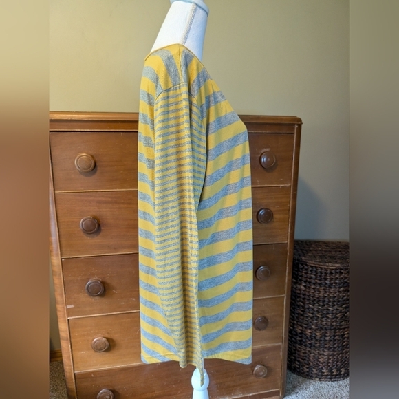 Wisconsin Green Bay Packer Wisconsin Yellow And Gray Long Sleeve - Picture 6 of 11